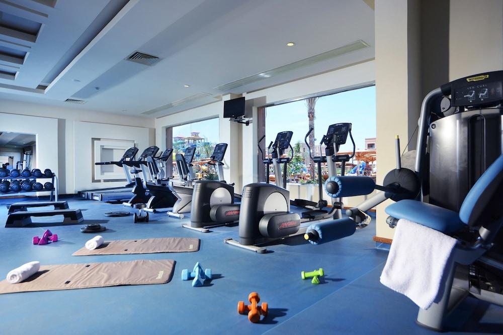 Charmillion Club Aquapark Hotel Sharm el-Sheikh Ngoại thất bức ảnh The gym at the hotel